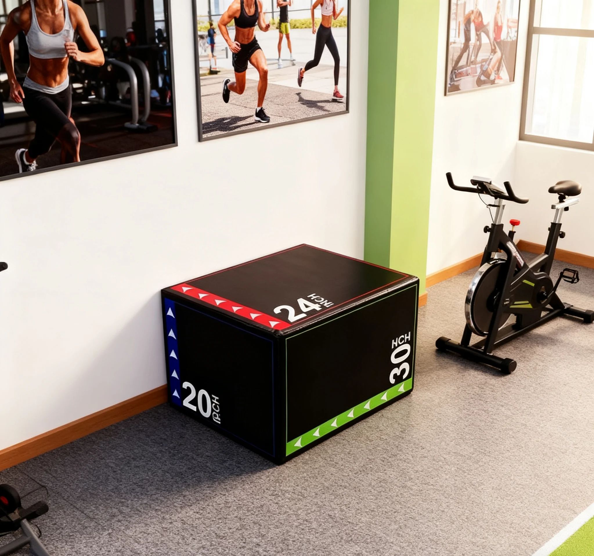 Kotak Lompat Plyometric 3-in-1 - Sports Equipment Wholesale ulasan dan harga