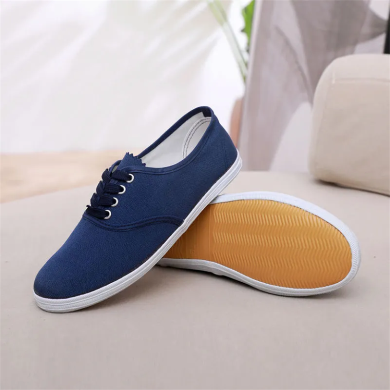 Sepatu datar kanvas sepatu kai - Sports Equipment For Schools ulasan dan harga